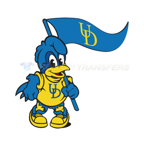 Delaware Blue Hens Logo T-shirts Iron On Transfers N4241 - Click Image to Close